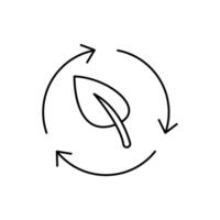 biodiversity concept line icon. Simple element illustration. biodiversity concept outline symbol design. vector
