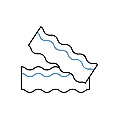 bacon concept line icon. Simple element illustration. bacon concept outline symbol design.