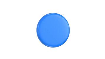 3d zoom call button icon animation video