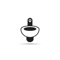 sink icon on white background vector