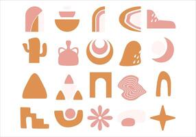 Abstract Decorative Element Set vector