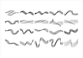 Sound Wave Line Element Set vector