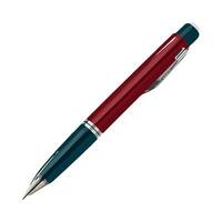 A red pen with a black tip on a white background vector