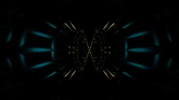 Flashing neon lights create a seamless, vibrant, and rhythmic disco loop for VJs. video
