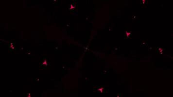 Neon lights flash rhythmically in a vibrant, seamless disco loop for VJs. video