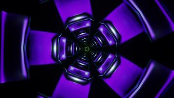 Neon lights flash in a rhythmic, vibrant disco loop, creating a seamless VJ pattern. video