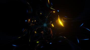 A rhythmic disco loop with flashing neon lights in a vibrant and seamless VJ pattern. video
