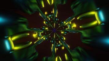 A seamless loop of vibrant, rhythmic neon lights in a flashing disco pattern for VJs. video