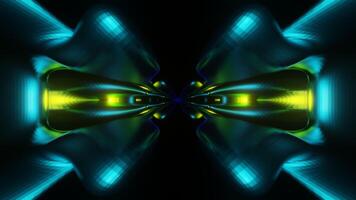 Flashing neon lights create a vibrant, rhythmic disco pattern in a seamless VJ loop. video