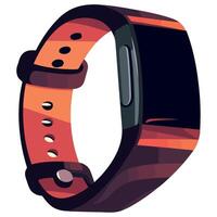 An illustration of a smart watch vector