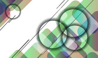 Abstract green background . green banner poster cover design vector