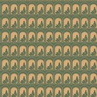 Aesthetic seamless pattern with ceramic vases. Contemporary art with pottery elements vector