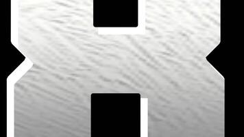 Simple countdown white number animation template. With zoom in and out effect. Countdown timer for 10 to 0 seconds for overlay with black and green screen background. Simply and modern style video