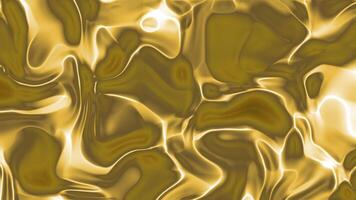 Gold wavy shiny background suitable for elegant designs, luxury branding, sophisticated presentations, and modern websites. Texture, wallpaper, backdrop video