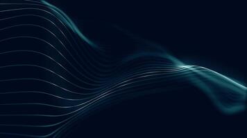 Abstract background with lines and waves video