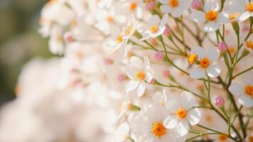 Delicate White Flowers photo