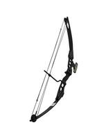 Modern composite bow for sports and entertainment. Isolate on a white back. photo
