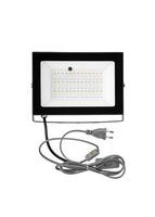 Powerful modern LED lamp with the ability to change the color of light. Isolate on a white back. photo