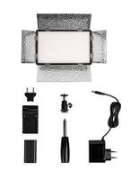 Photo and lamp isolate on white back. LED lamp with special shutters for the formation of light flux. Photo and lighting fixture.