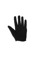 Sports glove made of leather and synthetic material. Isolate on a white background. photo