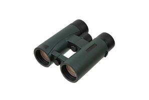 Modern binoculars for long-range observation. Isolate on a white back photo