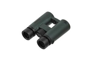Modern binoculars for long-range observation. Isolate on a white back photo