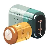 A small electronic device with a small capacitor vector