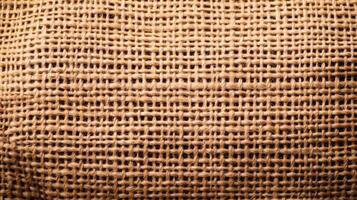 Rough burlap texture with subtle orange and brown tones perfect for Thanksgiving backgrounds autumn vibes emphasized by rustic weave pattern photo