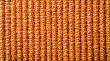 Soft wool texture in muted oranges and browns Thanksgiving warmth cozy autumnal hues woven rustic feel ideal for seasonal backgrounds photo