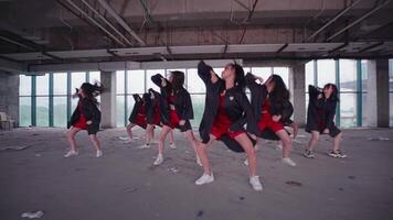 Synchronized Dance Performance in Urban Setting video