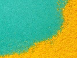 Turmeric Powder with copy space photo