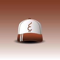 cap mockup design eps file vector