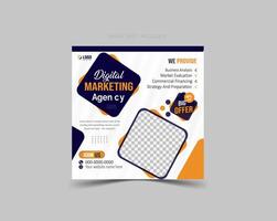 Digital Marketing Web Banner vector