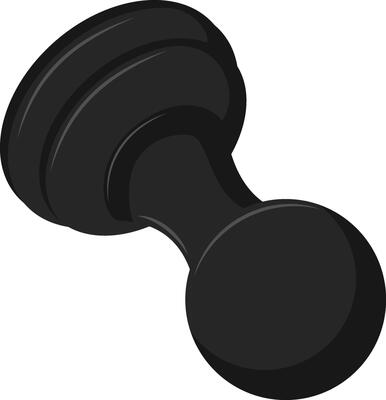 black pawn fell down
