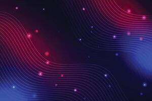 Line art background design. Gradient color line background banner design template. Wave line design vector
