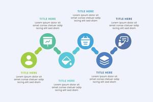 Business Circle chart infographic template design. Timeline concept with 6 steps. Can be used for presentations, workflow layout, diagram, banner, web design, Illustration. vector