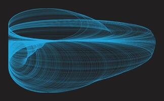 Abstract Straight and Curved Lines vector