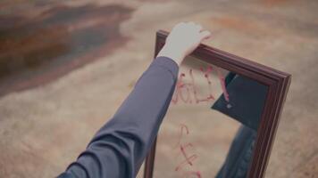 Mysterious Reflection in a Mirror video