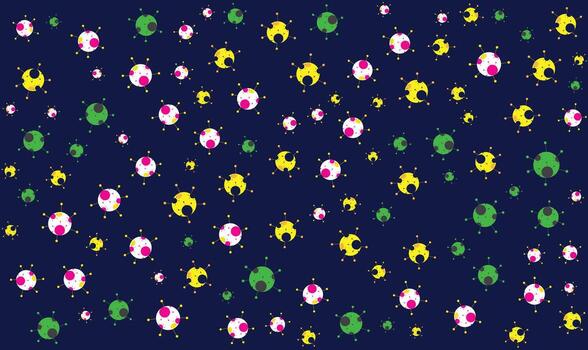 ball Abstract Lines and Shapes Background vector