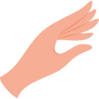 A hand with a finger extended out png