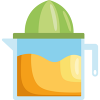 A pitcher with a lemon and orange in it png