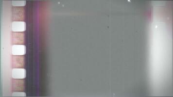 Negative Running Film Loop video