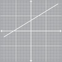 Straight line on graph page of gray color using x and y axis lines for education illustration vector