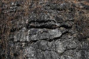 Photo of mountain rock texture suitable for background