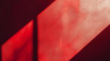 This stunning abstract image brilliantly showcases vibrant patterns and textures created by dynamic red light photo