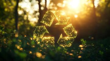 Explore the circular economy by highlighting the importance of recycling and reusing resources to create a sustainable future, while encouraging renewable practices that benefit all photo