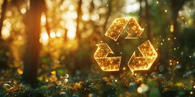 Dive deep into the importance of circular economy principles by emphasizing the crucial roles of recycling, reusing, and the use of renewable resources, all of which aid in protecting our environment photo