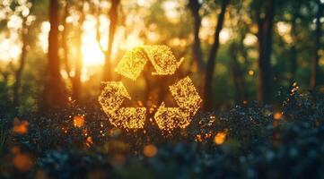 Delve into the crucial significance of the circular economy by emphasizing the practices of reusing and recycling renewable resources to create a more sustainable and ecofriendly environment photo