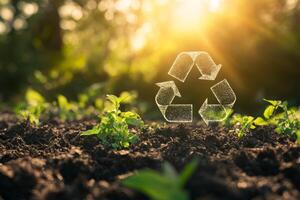 Explore the vital concept of circular economy, which emphasizes the importance of reuse, recycling, and the sustainable use of renewable resources to help protect and preserve our environment photo