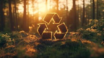 The act of reusing and recycling renewable resources is essential for fostering and preserving a sustainable environment that ultimately benefits everyone in society, now and into the future photo